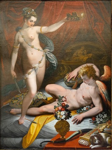 Jacopo Zucchi, Psiche sorprende Amore Jacopo Zucchi, Psiche sorprende Amore